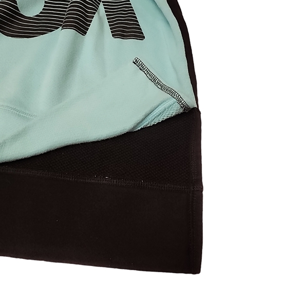 Victoria's Secret VSX Sport Seafoam Boxy Cutout back Sweatshirt - Picture 7 of 10